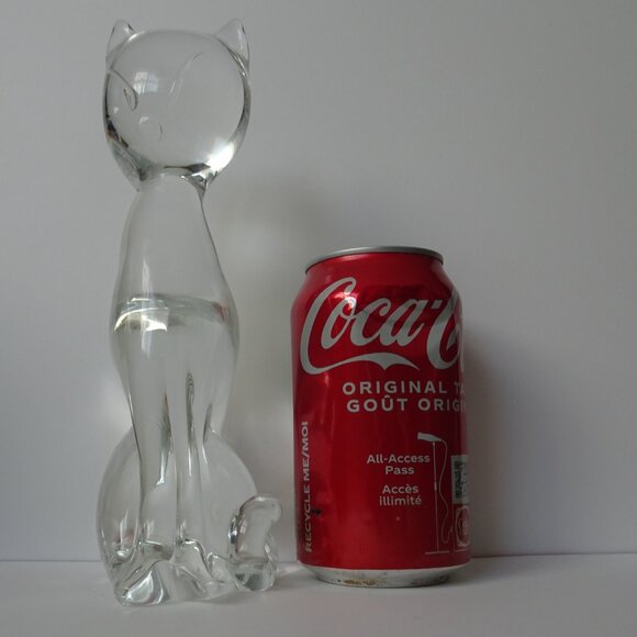 Signed Zanetti Murano Glass Cat Figurine - Picture 7 of 8